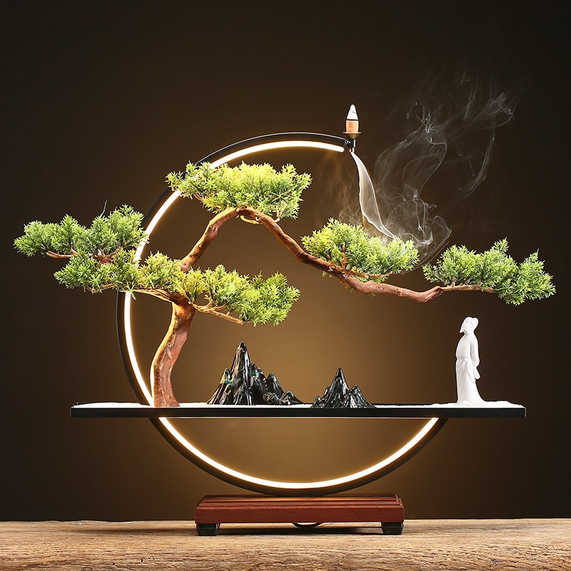 bonsai tree incense burner Bonsai Incense Burner