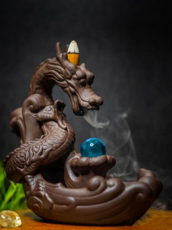 dragon incense burner