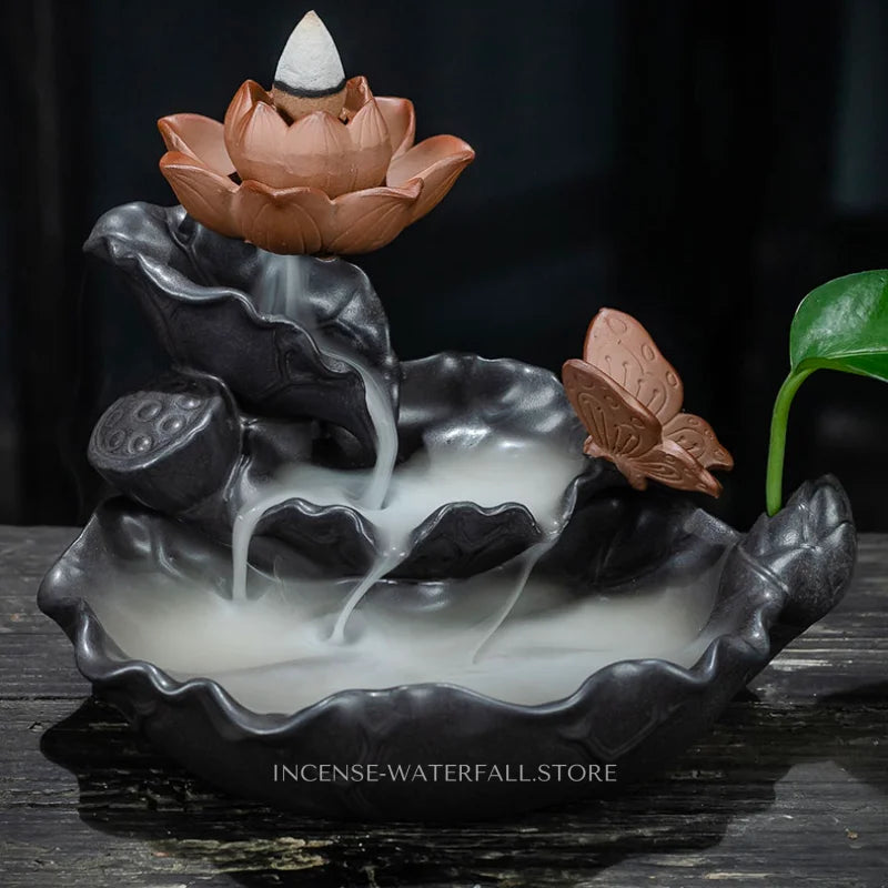 Butterfly Incense Burner