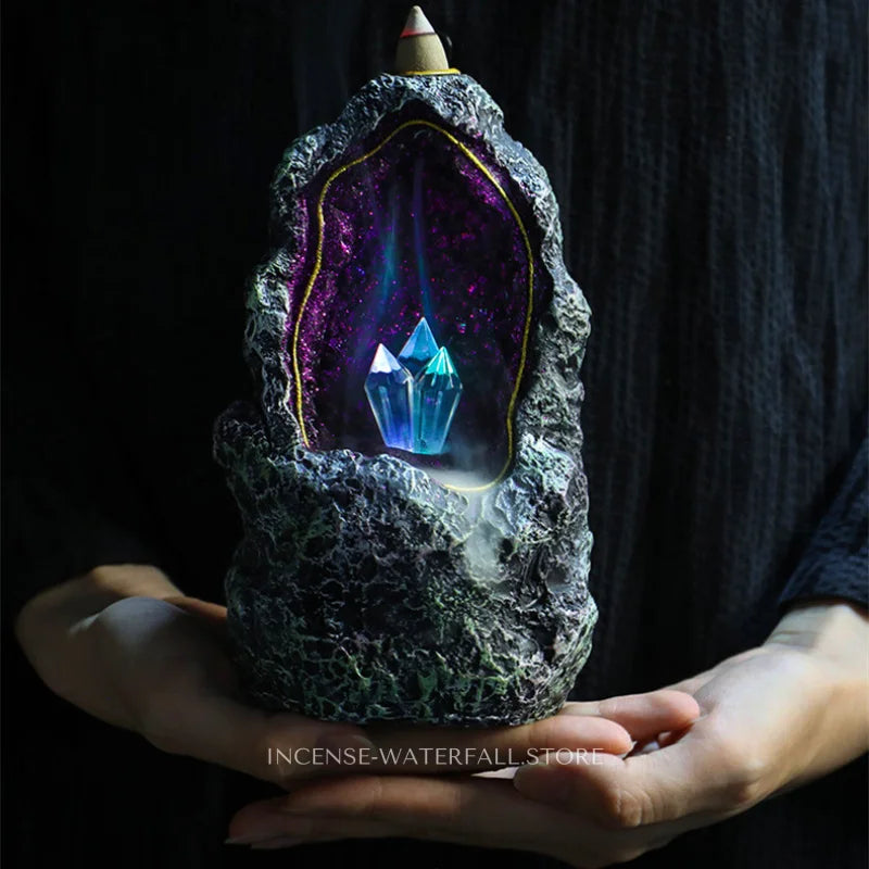 Crystal Cave Incense Burner