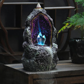 Crystal Cave Incense Burner