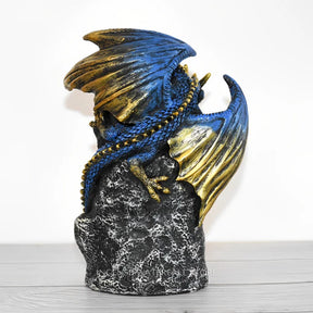 Crystal Dragon Incense Burner