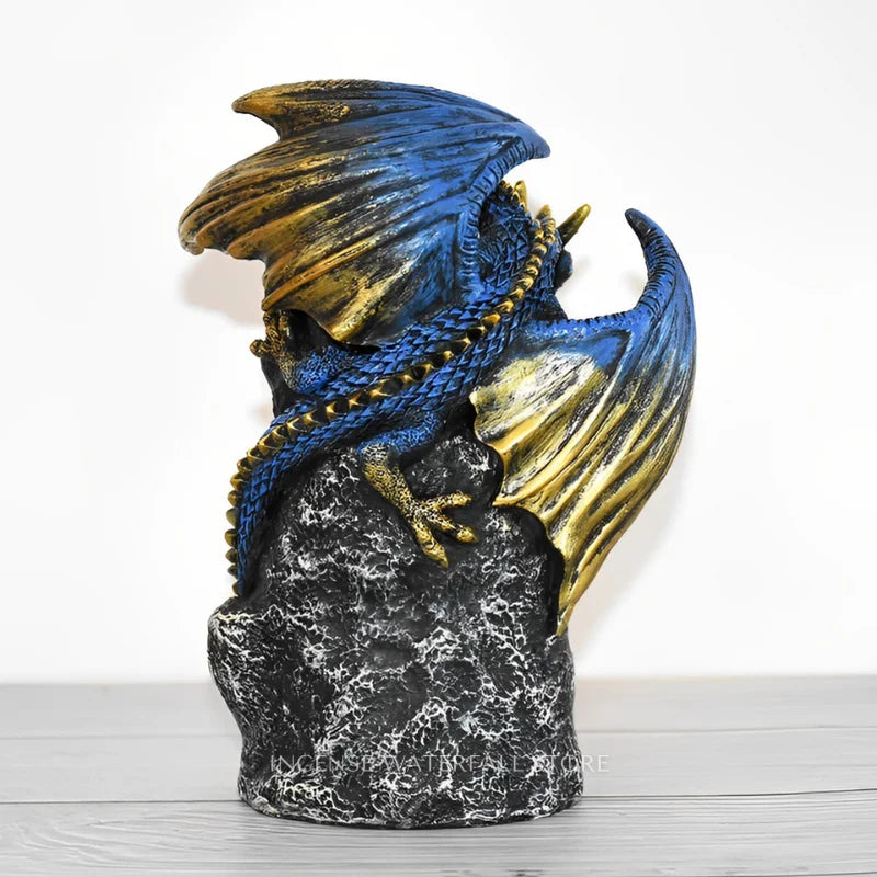 Crystal Dragon Incense Burner