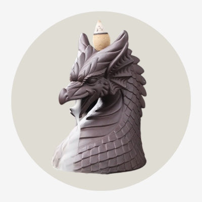 dragon incense burner