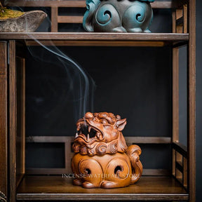 Foo Dog Incense Burner