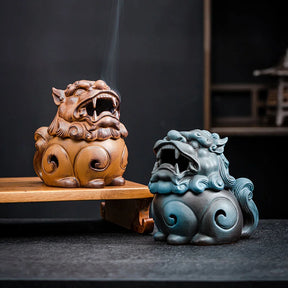 Foo Dog Incense Burner