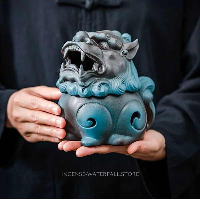 Foo Dog Incense Burner