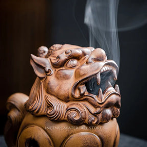 Foo Dog Incense Burner