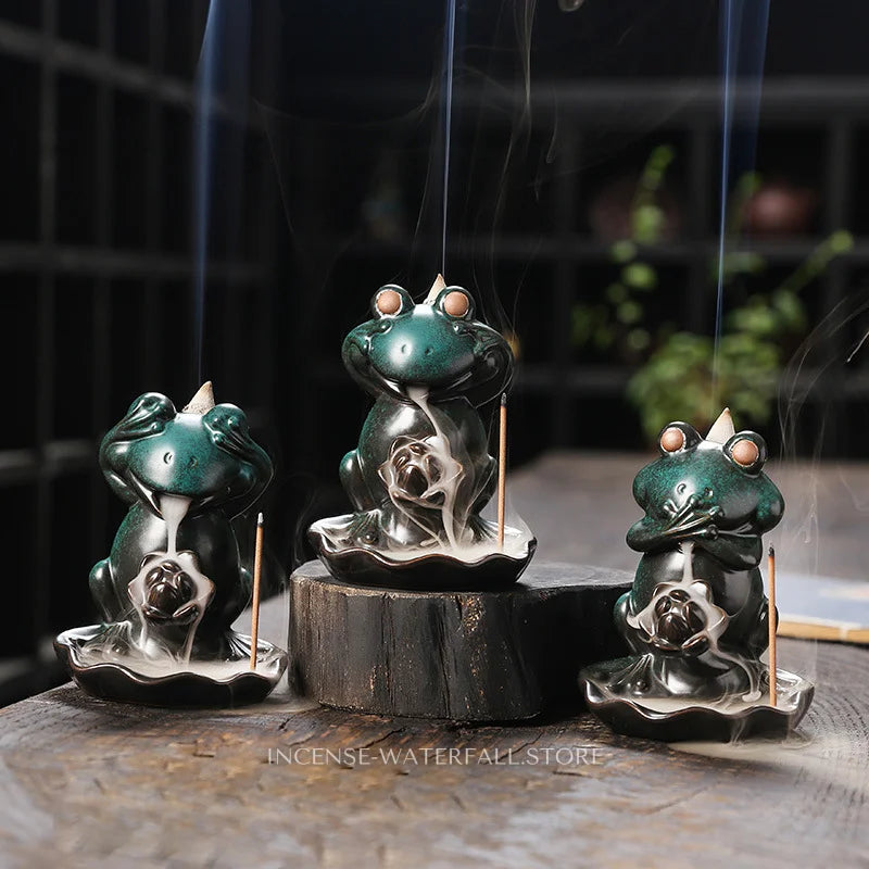 Frog Incense Burner