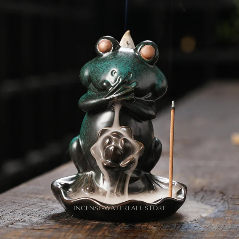 Frog Incense Burner