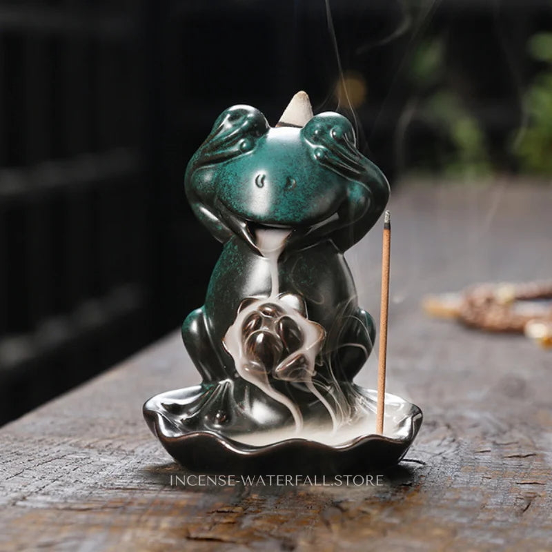 Frog Incense Burner