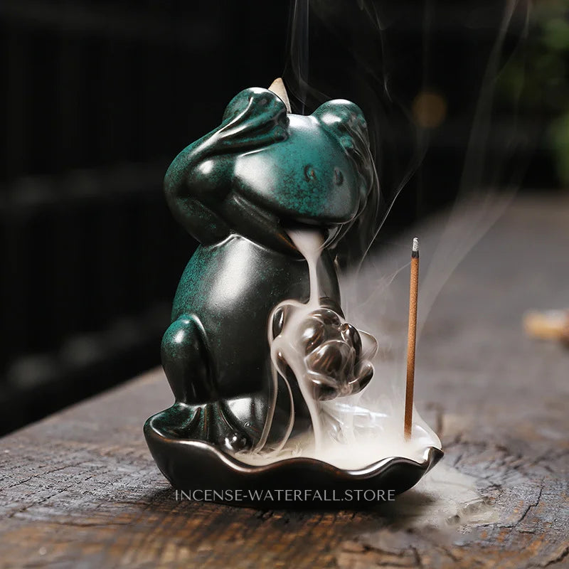 Frog Incense Burner