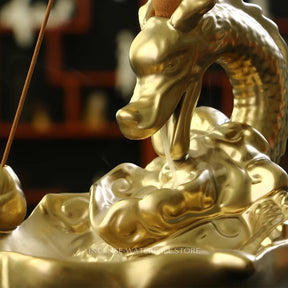 Gold Incense Burner