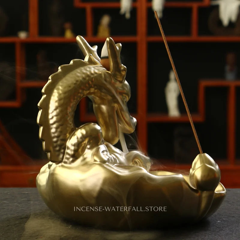 Gold Incense Burner