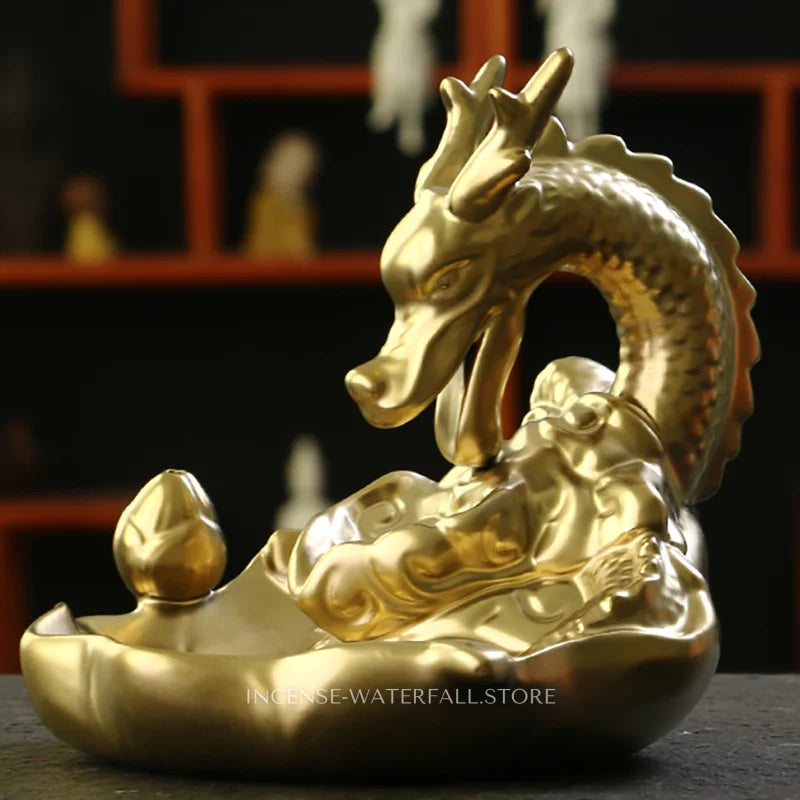 Gold Incense Burner