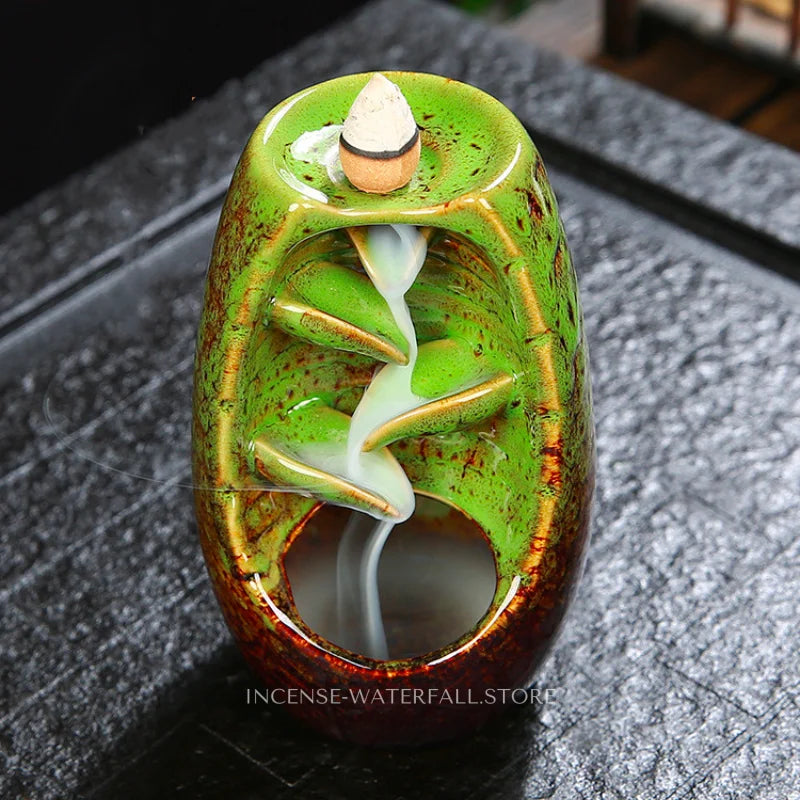 Green Incense Burner