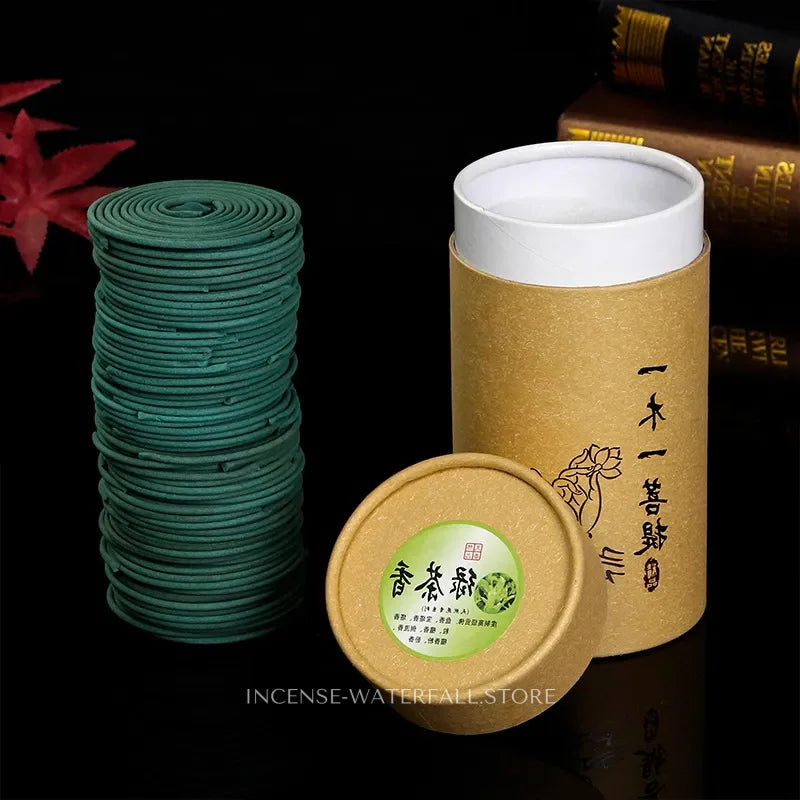 Green Tea Incense Coils