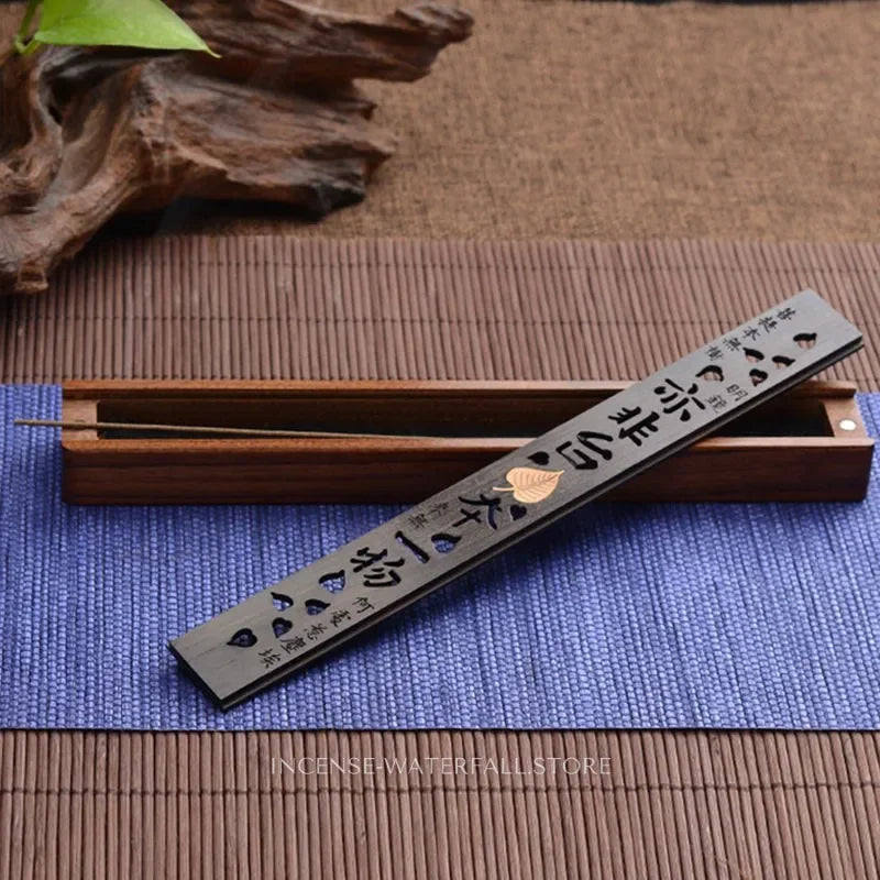 Incense stick burner box