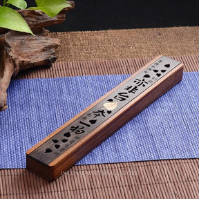 Incense stick burner box - Leaf