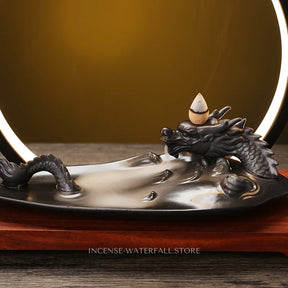 Large Dragon Incense Burner