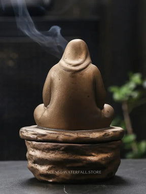 Meditating Buddha Incense Holder