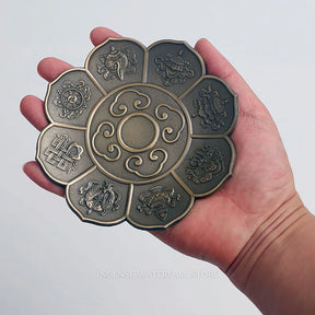 Metal Lotus Incense Burner