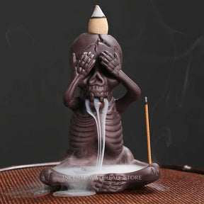 Occult Incense Burner - See no evil