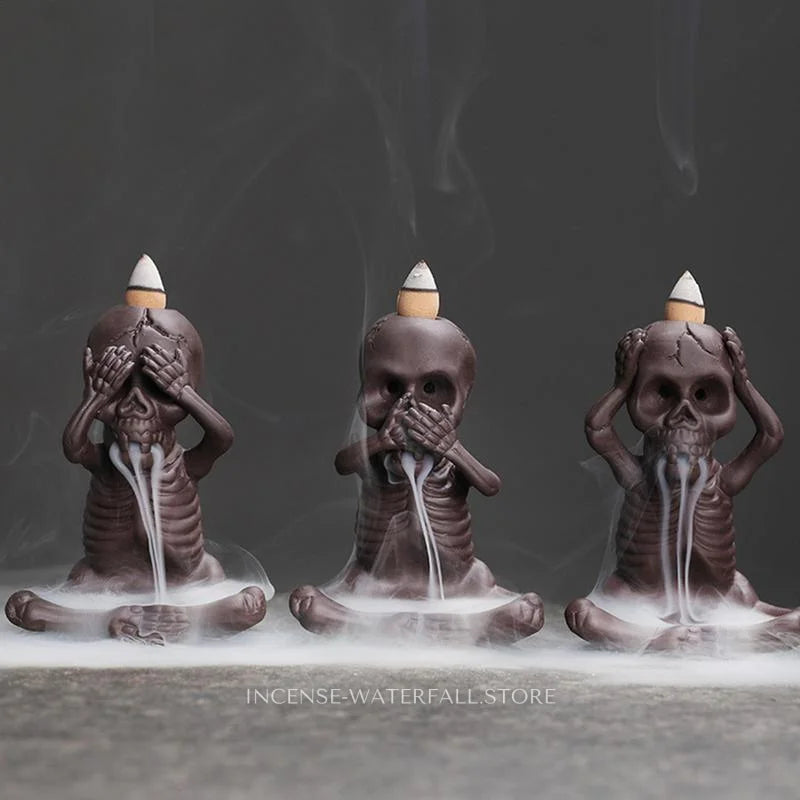 Occult Incense Burner - Speak no evil