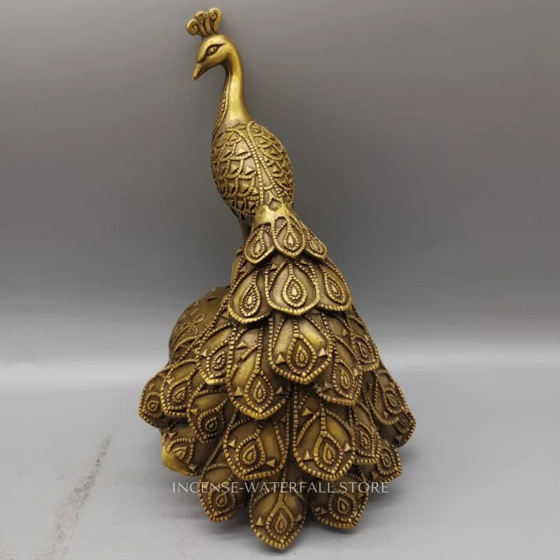 Peacock Incense Burner