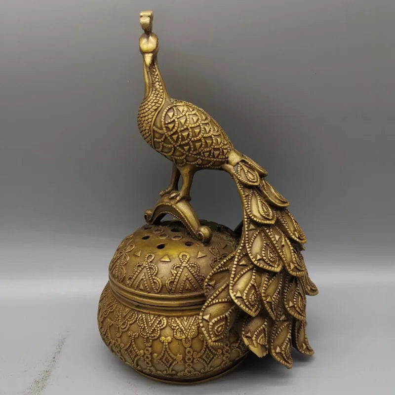 Peacock Incense Burner