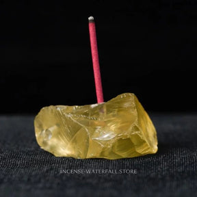 Quartz Incense Holder - Topaz