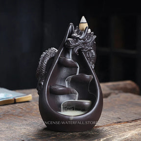 Vintage Dragon Incense Burner