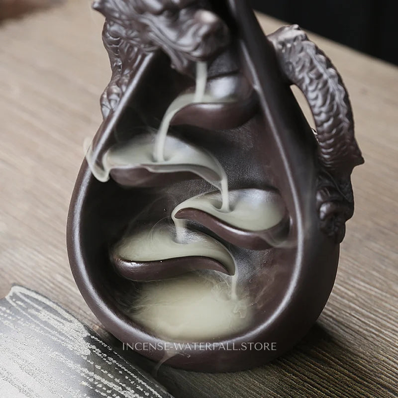 Vintage Dragon Incense Burner