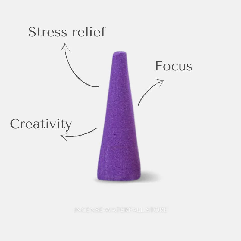 Violet Incense Cones