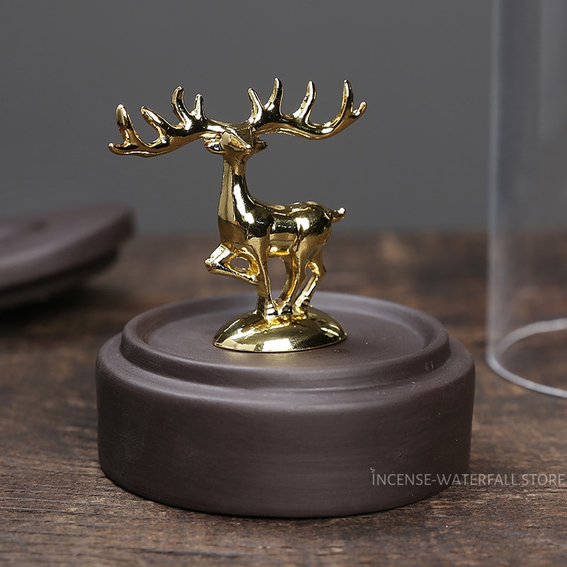 Deer incense burner