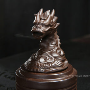 Dragon backflow incense burner