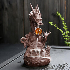 Dragonfly incense burner