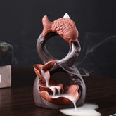 Fish incense burner