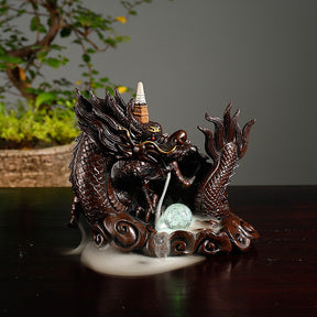 Japanese Dragon Incense Burner