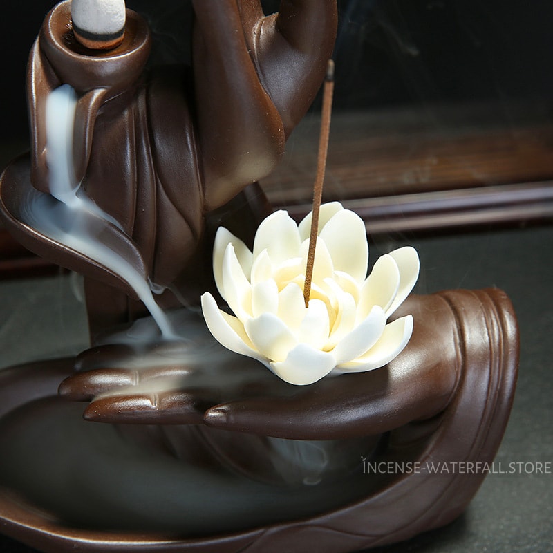 Lotus Hand Incense Burner