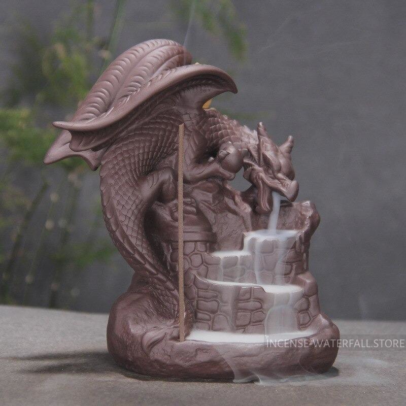 Magic dragon incense burner