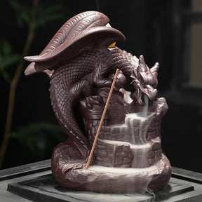 Magic dragon incense burner