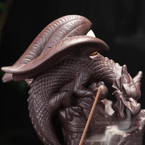 Magic dragon incense burner