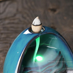 Modern backflow incense burner