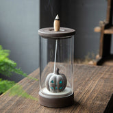 Pumpkin incense burner