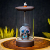 Skull incense burner