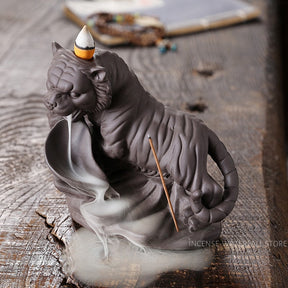 Tiger incense burner