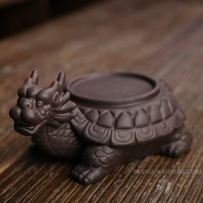 Turtle incense burner