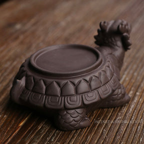 Turtle incense burner