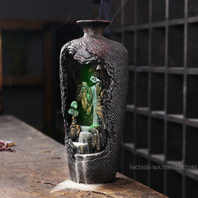 Vase incense burner